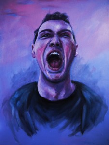 'The Dimension of Pain' - Acrylic and oils on canvas